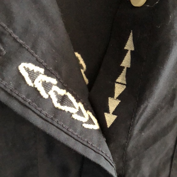 PENDLETON Womens Black Arrow Pattern Shirt Sz S Small SAMPLE one of a kind - Picture 5 of 6